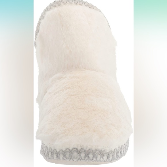 Pj Salvage NET Faux Fur Ivory Booties Size L - Picture 4 of 4